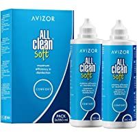 Líquido de lentillas AVIZOR All Clean Soft. Solución única para limpieza y desinfección de todo tipo de lentes de…